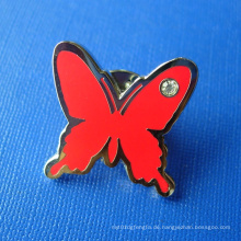 Custom Schmetterling Soft Enamel Pin Metall Badge (GZHY-SE-030)